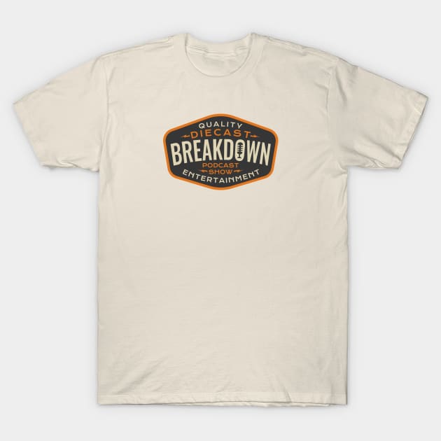 Diecast Breakdown - Quality Entertainment Patch (Light) T-Shirt by Diecast Media Network